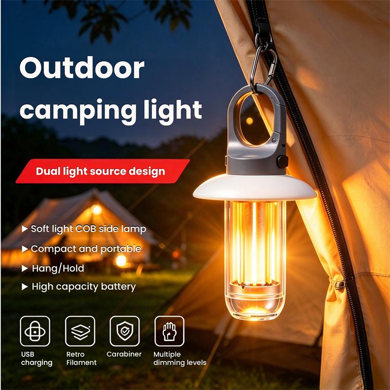 Power Bank - Senter LED Isi Ulang dengan 5
