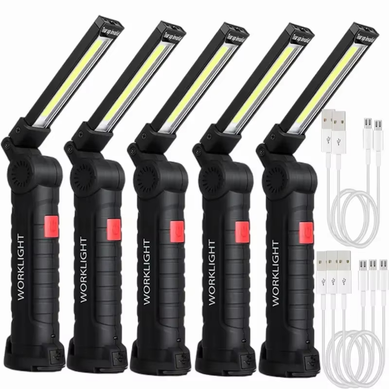 Power Bank - Senter LED COB Portabel Lampu Kerja