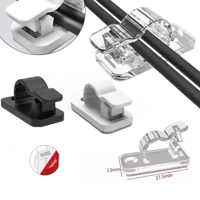 Cable Organizer - Klip Kabel Perekat, Alat Pengatur Kabel,