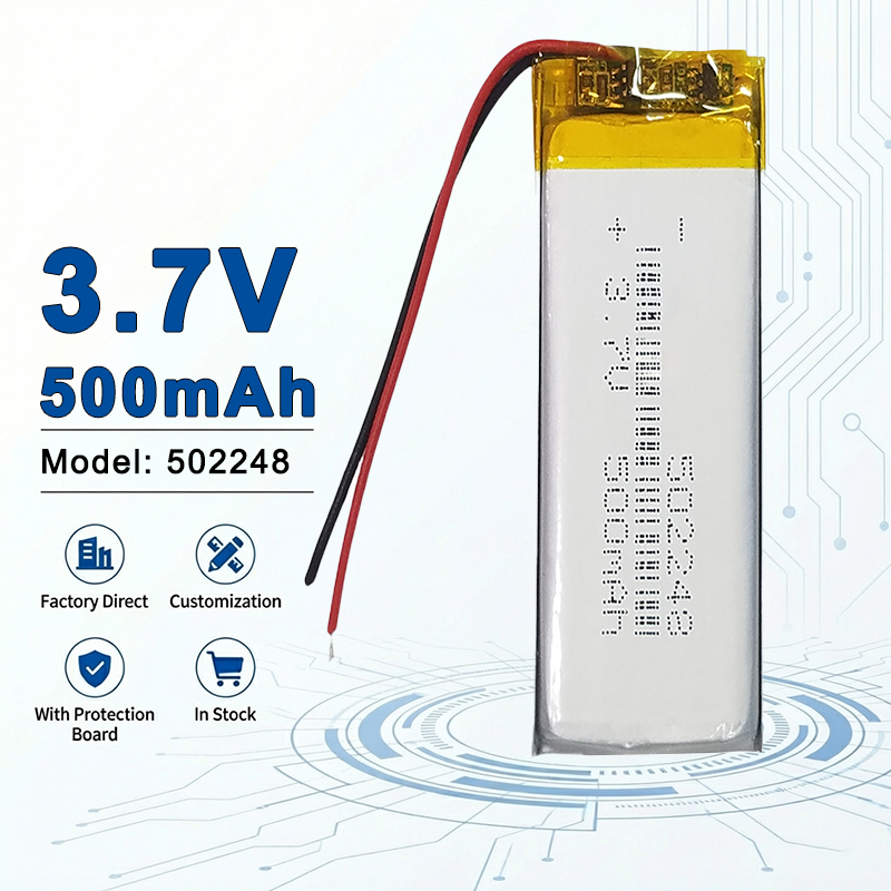 Electronics And Gadgets Ce - Baterai Li-Polymer Ringan 502248 3.7V 500mAh