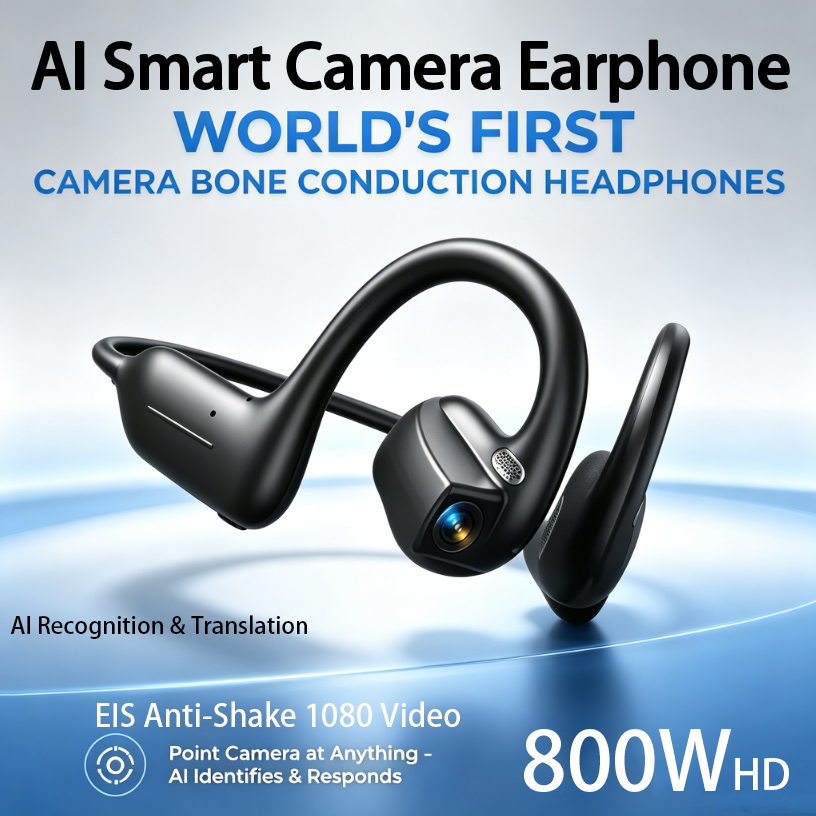 Headphones Wireless - 2026 Earphone Pintar Terbaru dengan Efek