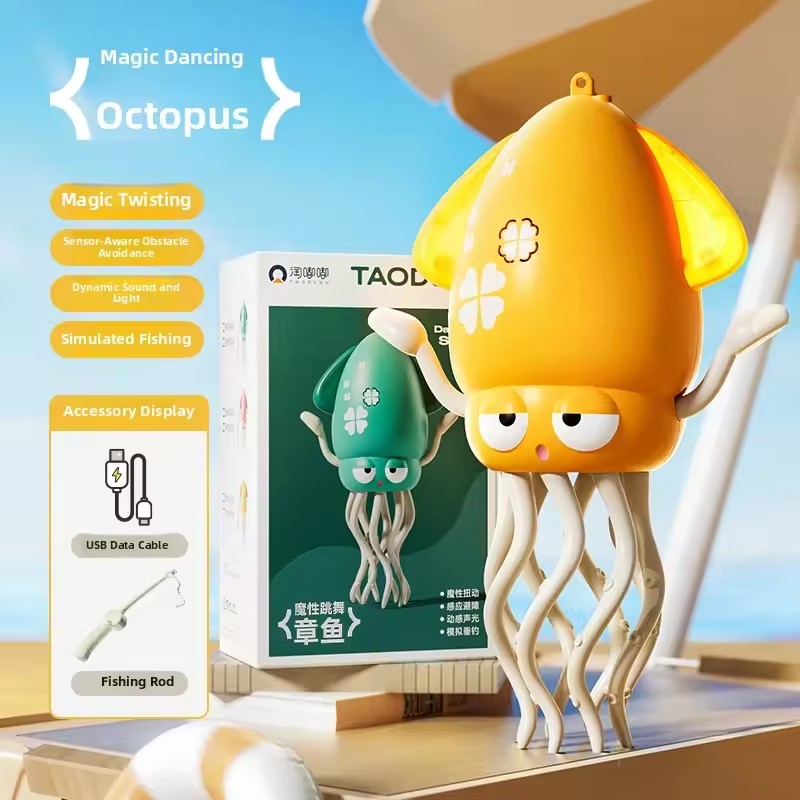 Electronics Gadgets For Gift - Robot Gurita Menari Cerdas - Mainan