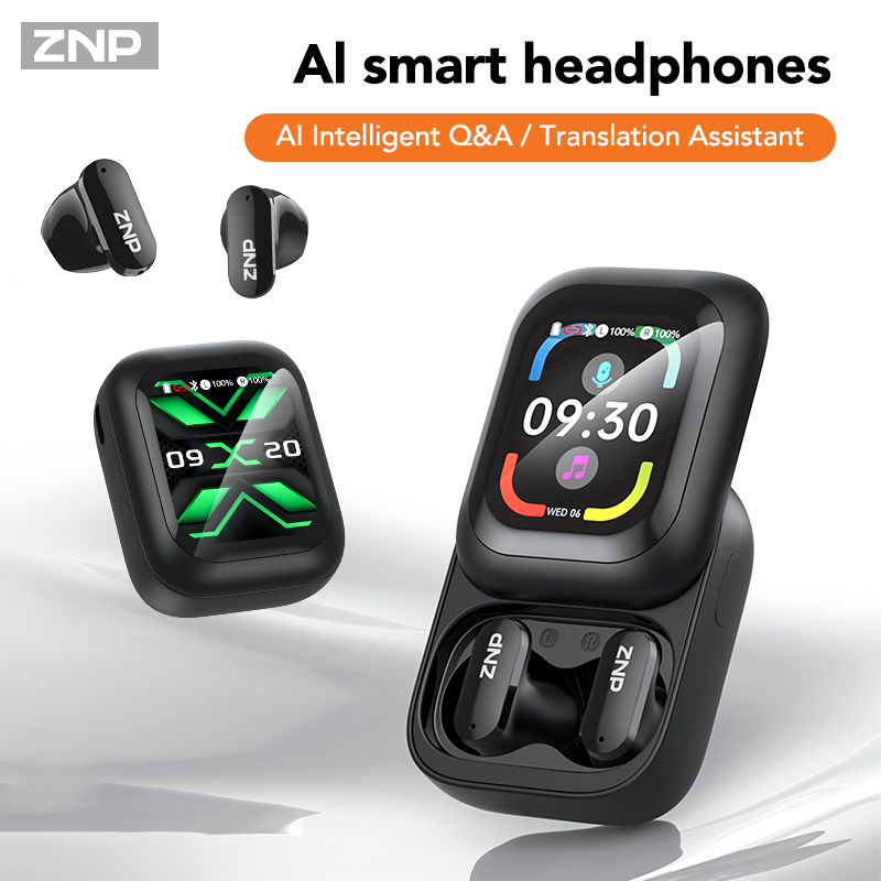 Headphones Wireless - ZNP N04, Earbud Nirkabel TWS dengan