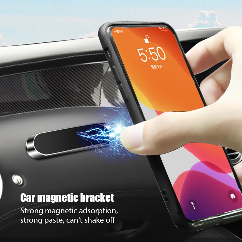 Phone Holder - Penyangga Telepon Magnetik untuk Mobil, Dapat