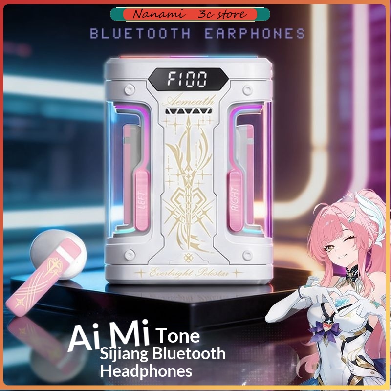 Headphones Wireless - Earphone Bluetooth Anime Elysia TWS Headphone