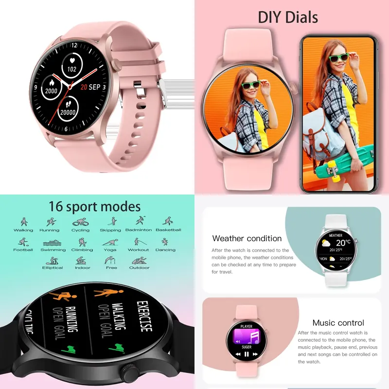 Smart Watch - SENBONO MAX8 Jam Tangan Pintar Pria
