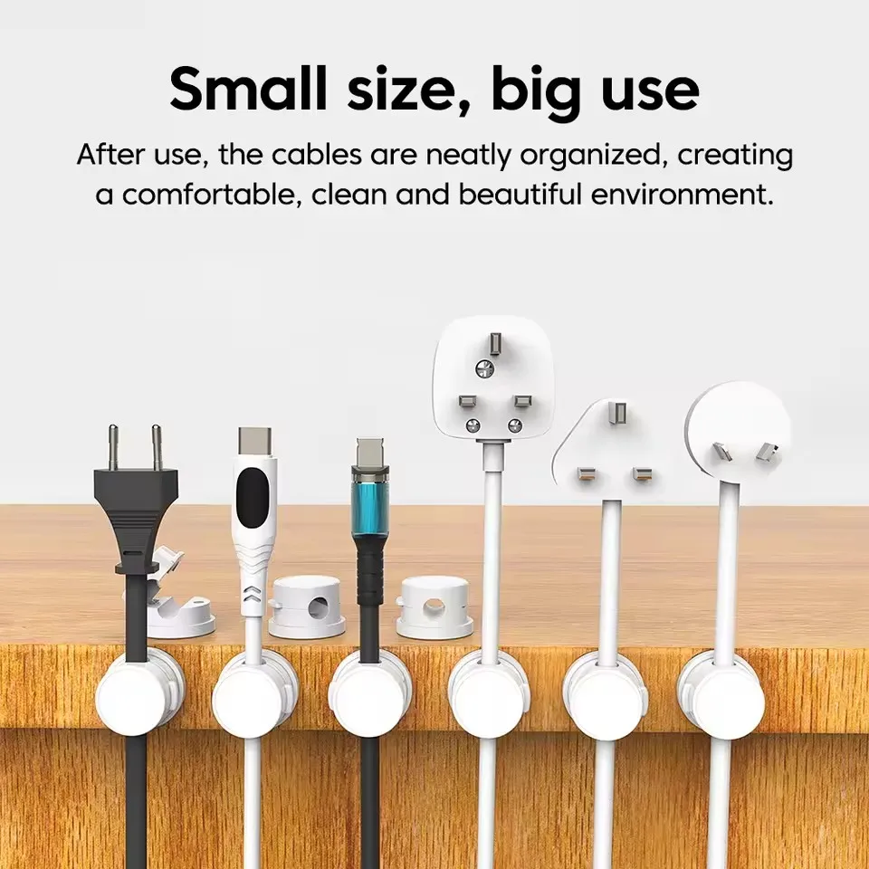 Penjepit Kabel Magnetik Putar  - Cable Organizer ulasan dan harga