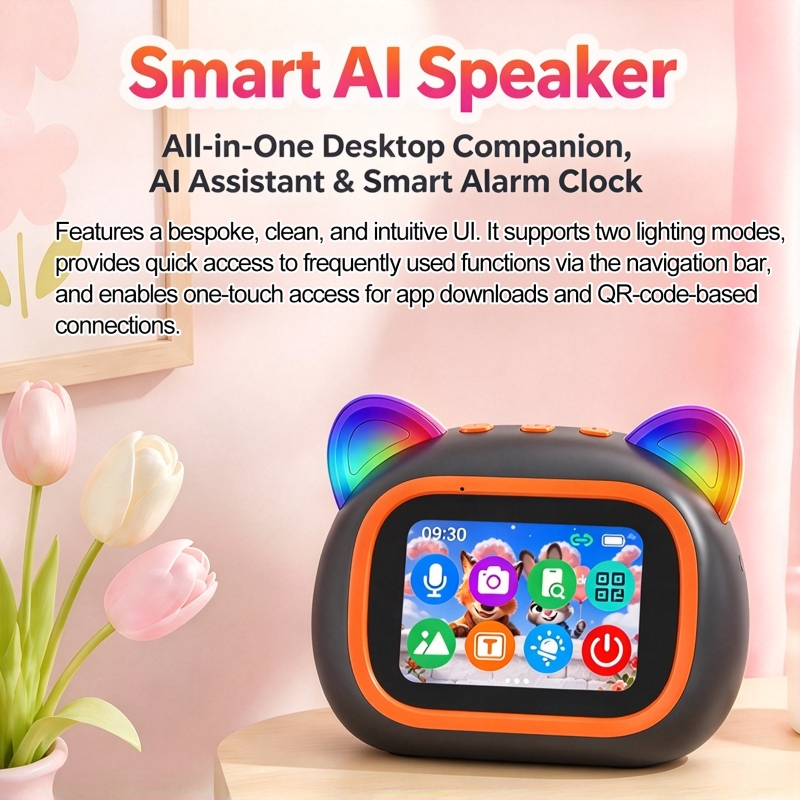 Speaker Pintar AI dengan Layar - Bluetooth Speaker ulasan dan harga
