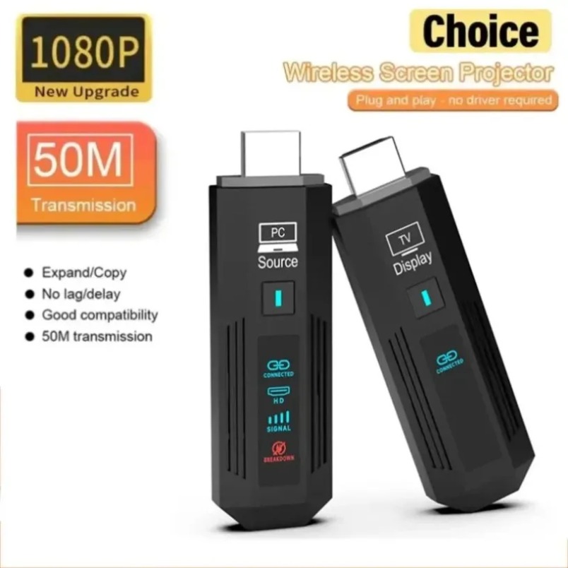 Pemancar Video Nirkabel Kompat - Hdmi Adapter ulasan dan harga