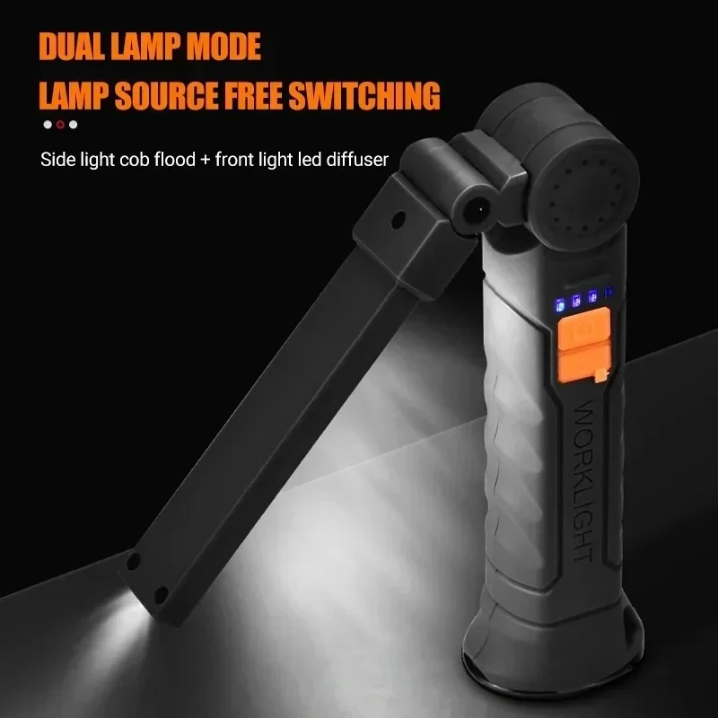 Senter LED COB Portabel Lampu  - Power Bank ulasan dan harga