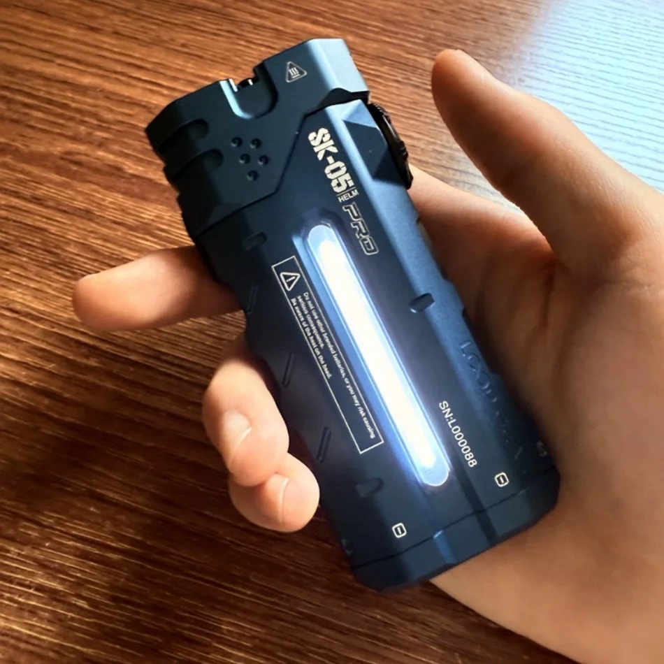Senter LED Datar yang Kuat 436 - Power Bank ulasan dan harga