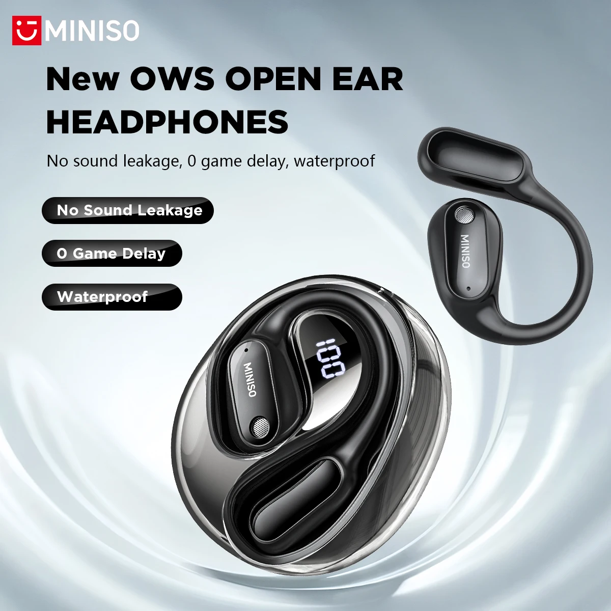 MINISO MS190, Earbud Penerjema - Wireless Charger ulasan dan harga