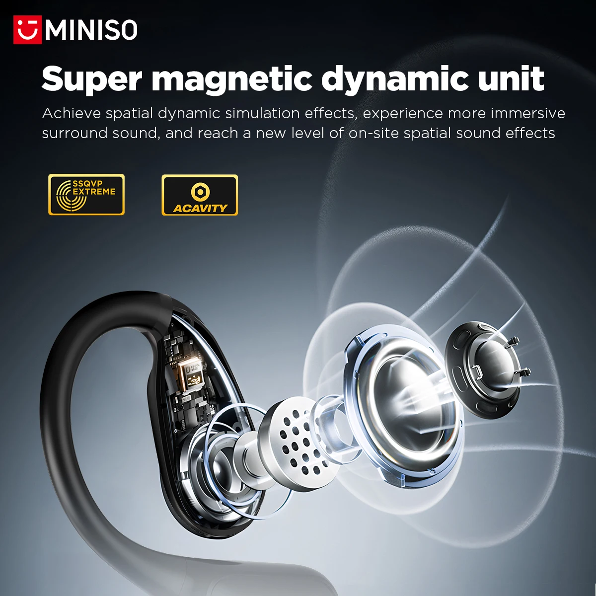 MINISO MS190, Earbud Penerjema - Wireless Charger ulasan dan harga