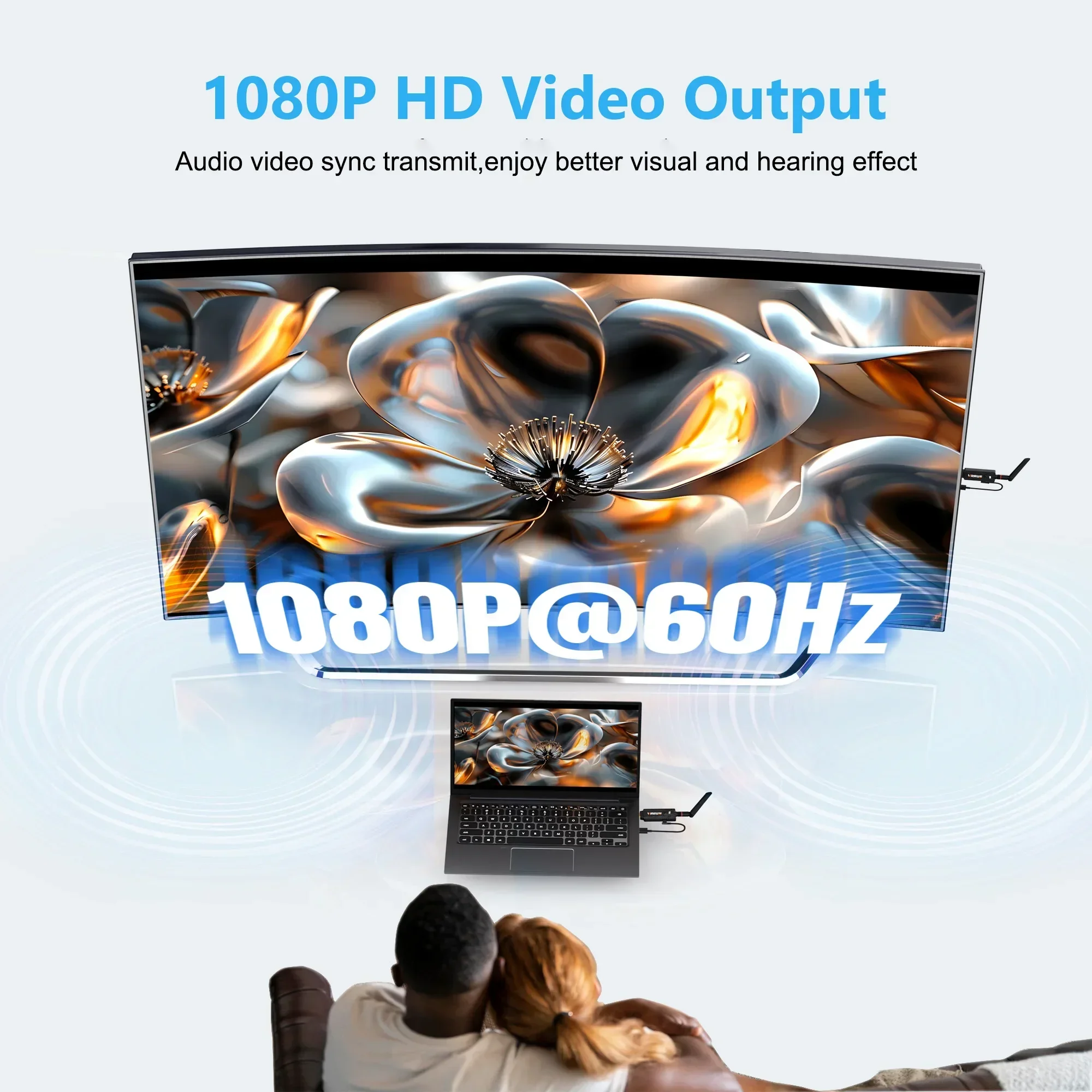 Pemancar dan Penerima Video Ni - Hdmi Adapter ulasan dan harga