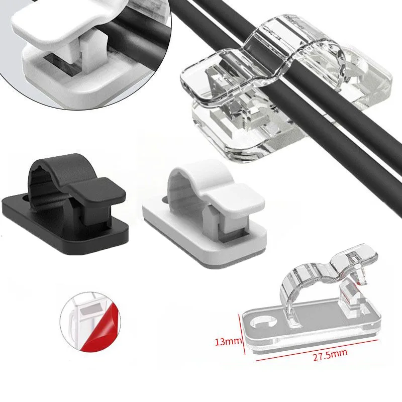 10/50 buah Klip Pengatur Kabel - Usb Charger ulasan dan harga