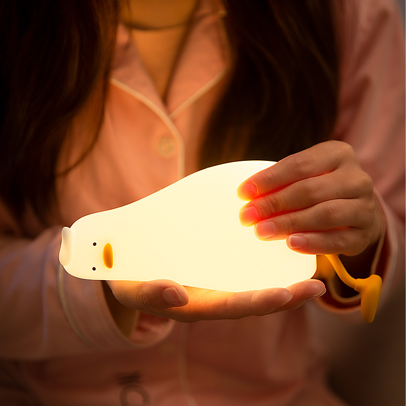 Lampu Tidur Bebek Berbentuk Da - Phone Holder ulasan dan harga