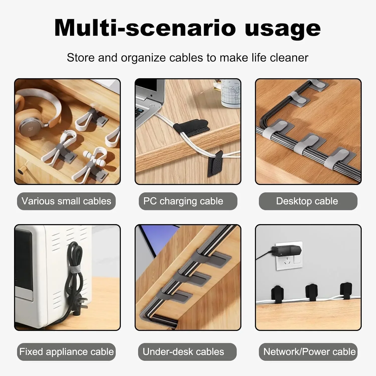 Kabel Pengikat yang Dapat Digu - Cable Organizer ulasan dan harga
