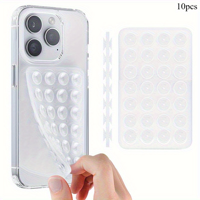 10Pcs Penyangga Ponsel Silikon - Phone Holder ulasan dan harga
