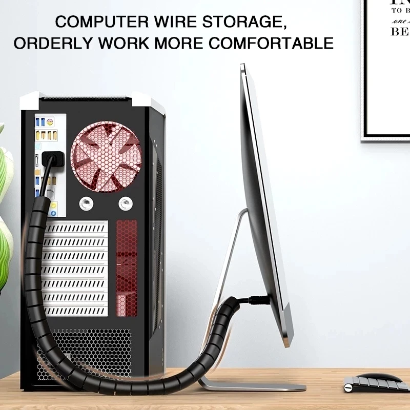 Penutup Kabel Spiral 2M untuk  - Cable Organizer ulasan dan harga