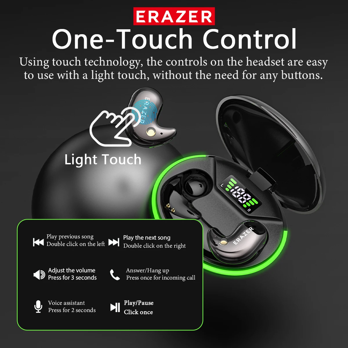 EARZER XF58 Headphone Bluetoot - Wireless Charger ulasan dan harga